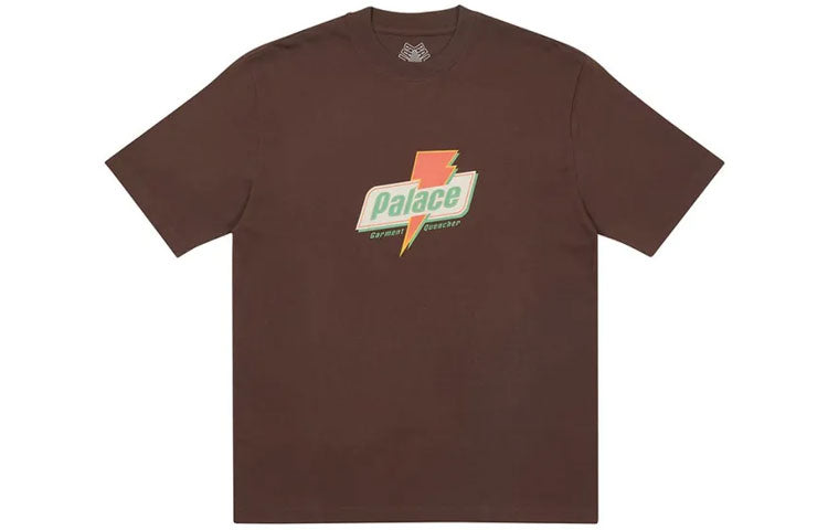 PALACE Sugar T-Shirt Logo Short Sleeve Unisex Brown P20TS029