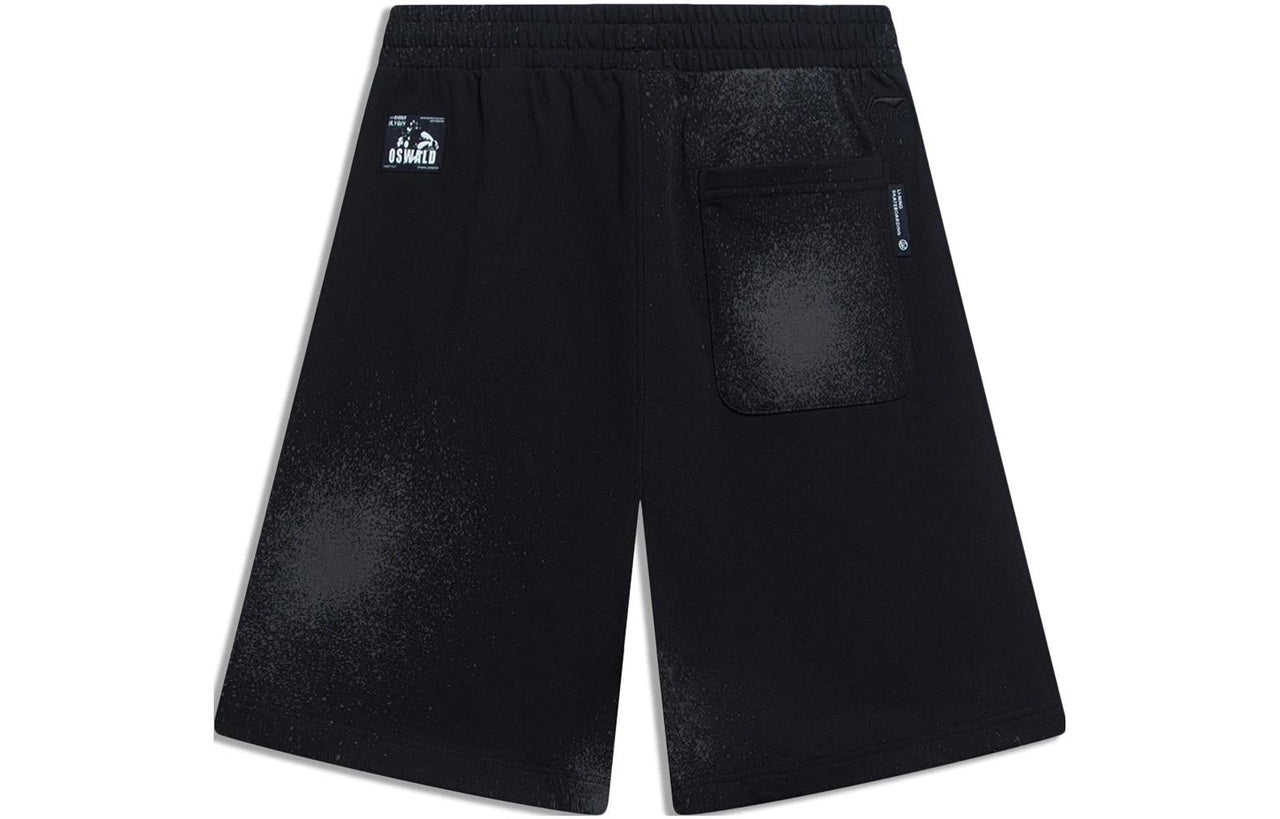 Li-Ning x Disney Oswald Graphic Shorts 'Black' AKST307-1
