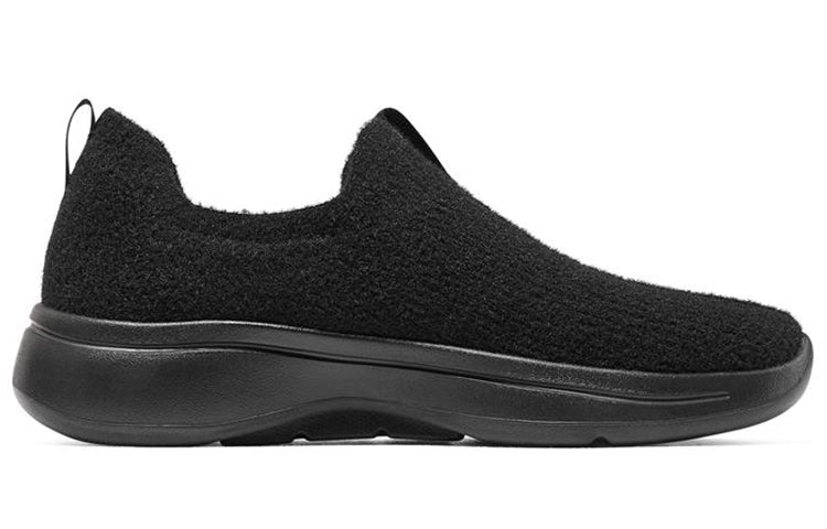 (WMNS) Skechers Go Walk Arch Fit 'Black' 124496-BBK