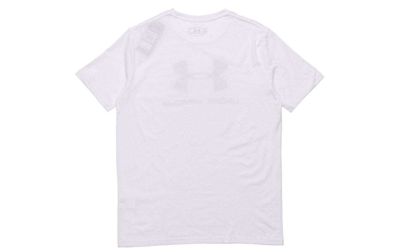 Under Armour UA SPORTSTYLE LOGO Tee White 1329590-100