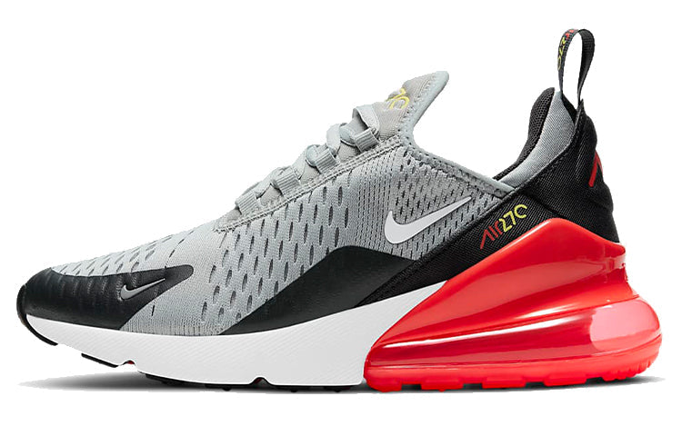 (GS) Nike Air Max 270 'Light Smoke Grey Crimson' 943345-022