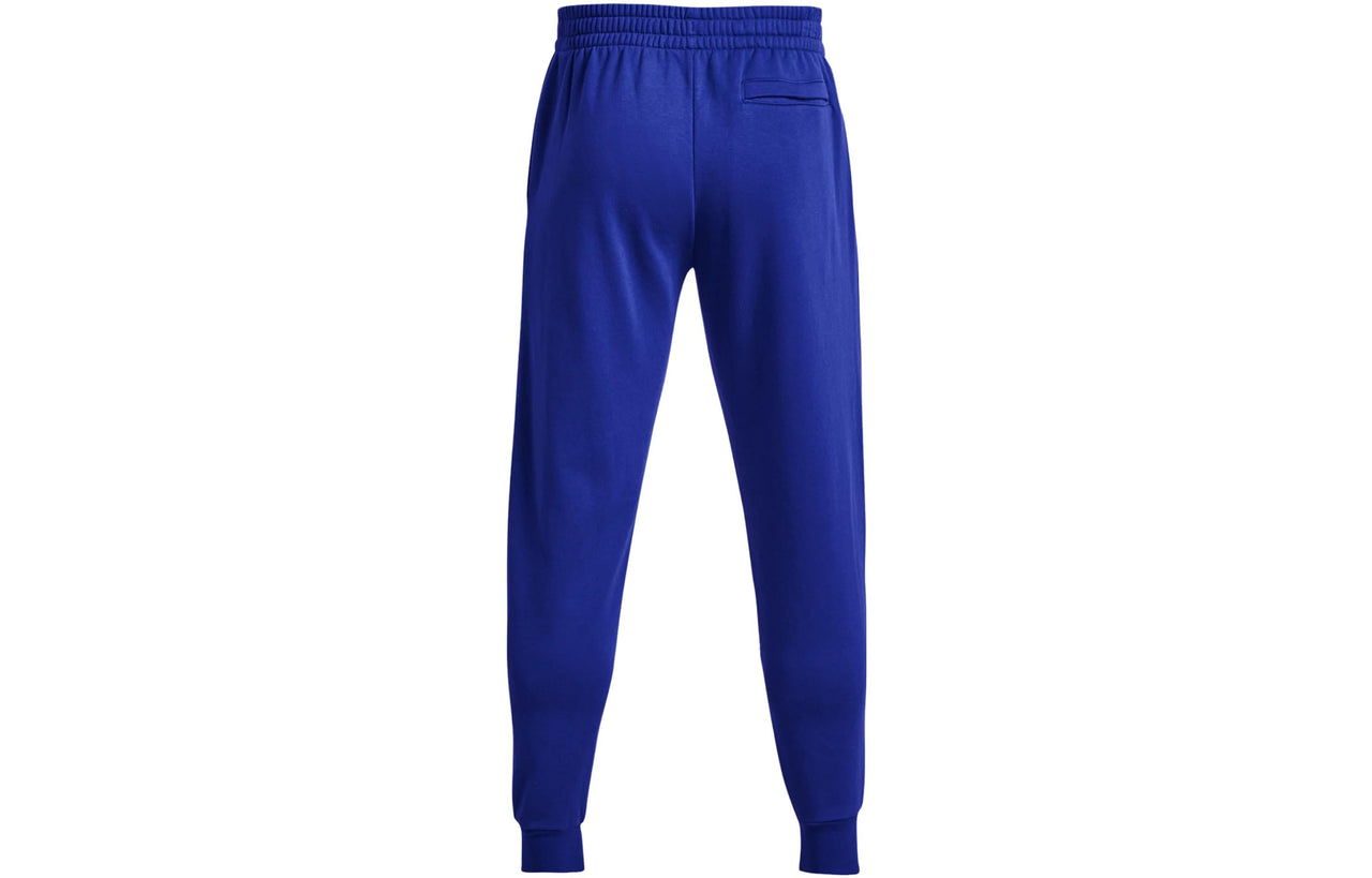 Under Armour Rival Fleece Graphic Pants 'Blue' 1379776-400