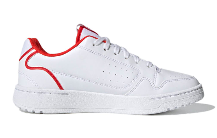 (GS) adidas originals NY 90 J 'White Red' FY2592