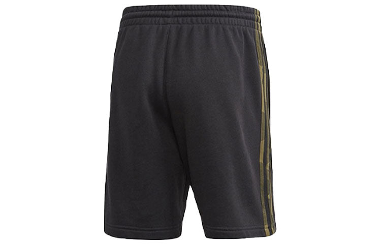 adidas originals Camo short Leisure Sports Shorts Men's Black FM3364