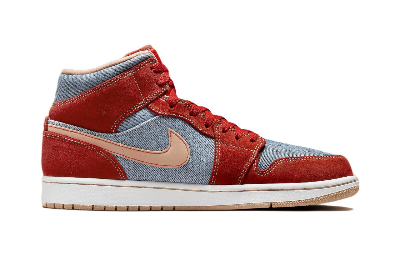 (PS) Air Jordan 1 Mid SE 'Denim Red' DM4383-600