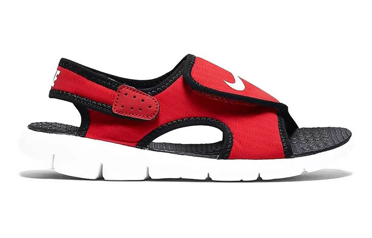 (GS) Nike Sunray Adjust 4 Sandal Red/Black 386518-602