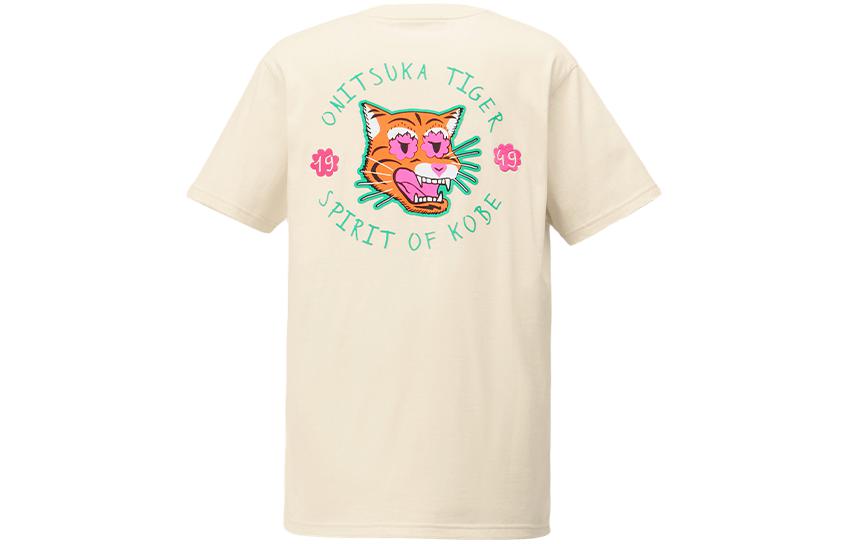 Onitsuka Tiger Graphic T-shirt 'Off White' 2183B302-700