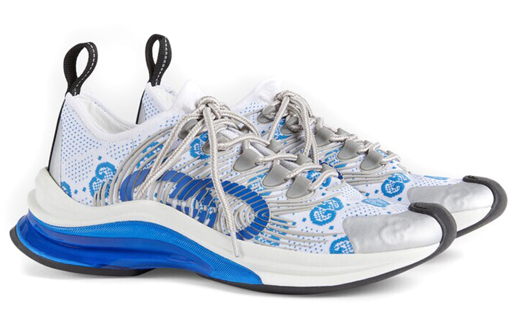 (WMNS) Gucci Run Sneaker 'White Blue' 680903-USN10-8485