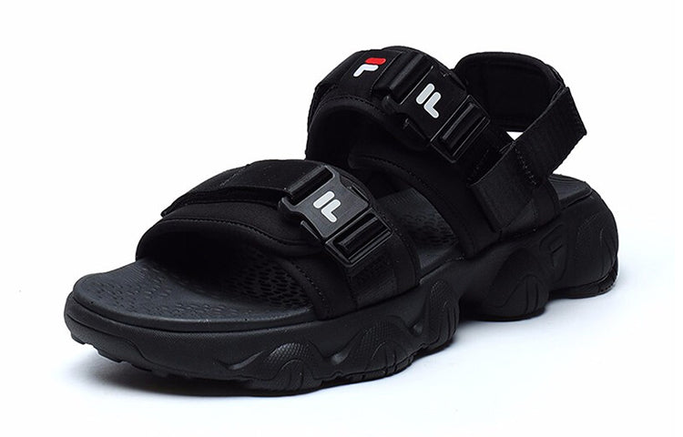 FILA Jagger Sandal Casual Fashion Black Sandals F12M124530FBK