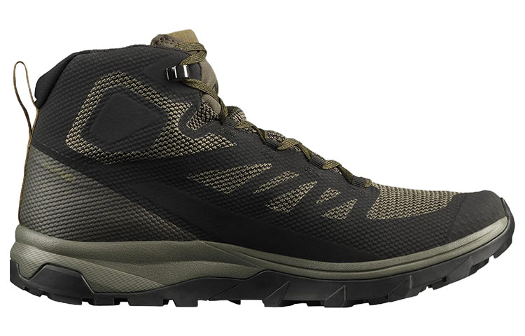 SALOMON Outline Mid Gore-Tex 'Black Olive Green' 404763