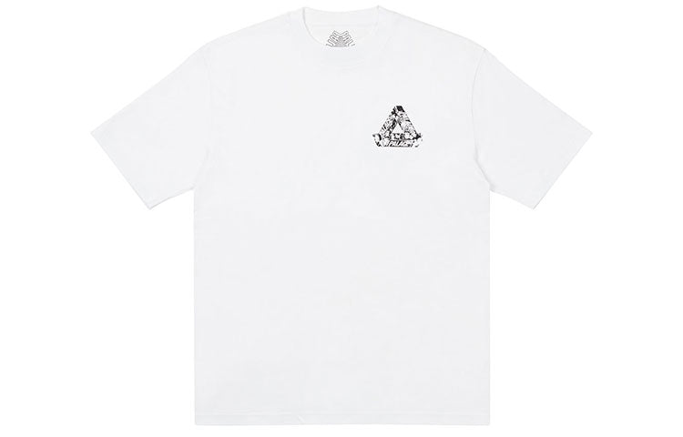 Palace Tri-Heads FW21 T-Shirt 'White' P21TS149