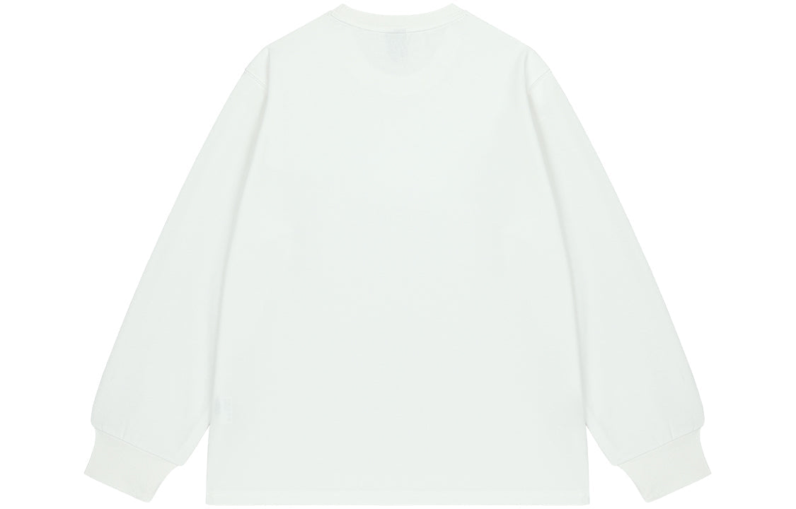 Mizuno Logo Graphic Long Sleeve T-shirt 'White' A2CA2A08