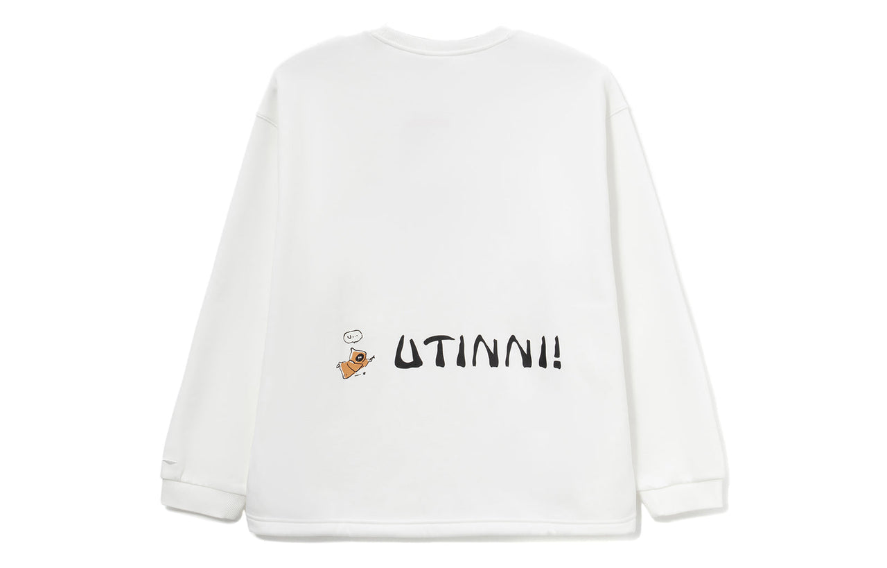 (WMNS) Li-Ning x Star Wars Graphic Sweatshirt 'White' AWDRG74-3