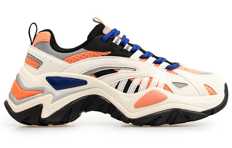 (WMNS) Fila Flatform Chunky Shoes White/Orange T12W034105FPG