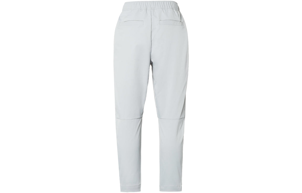 Nike Club Woven Tapered Leg Pants 'Light Smoke Gray White' DX0625-077