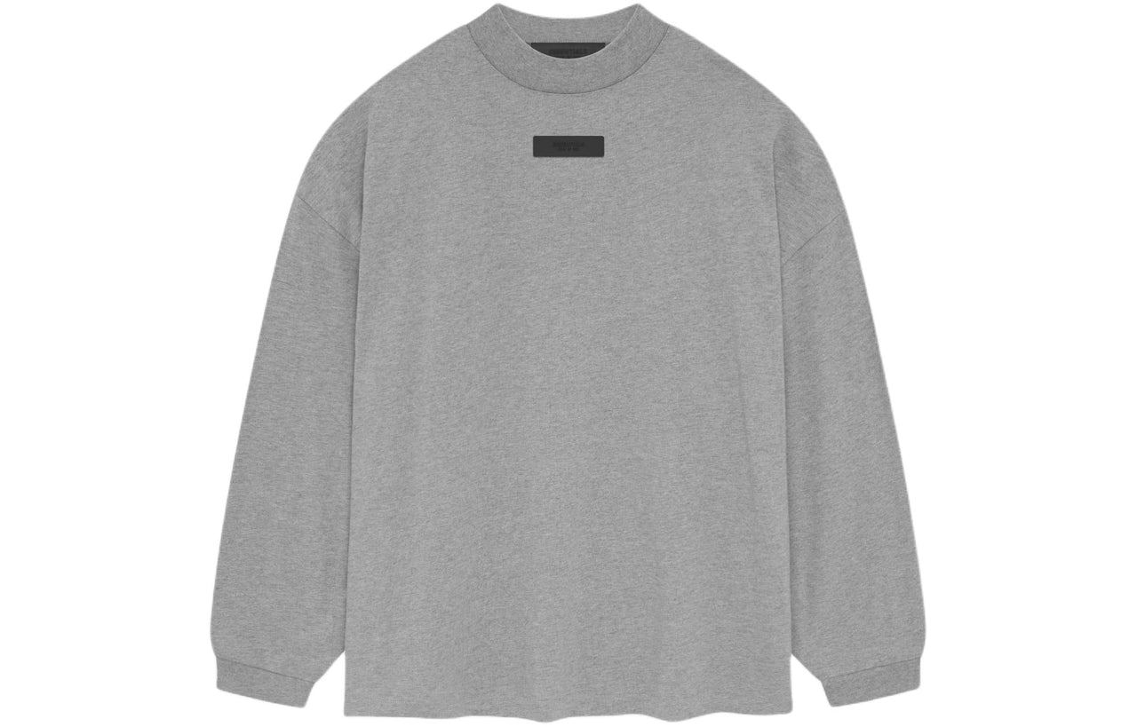 Fear of God Essentials SS24 Long-Sleeve Tee 'Dark Heather Oatmeal' 125SP244203F