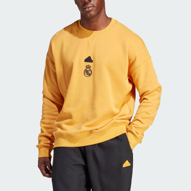 adidas Real Madrid LFSTLR Sweatshirt 'Yellow' HY0631