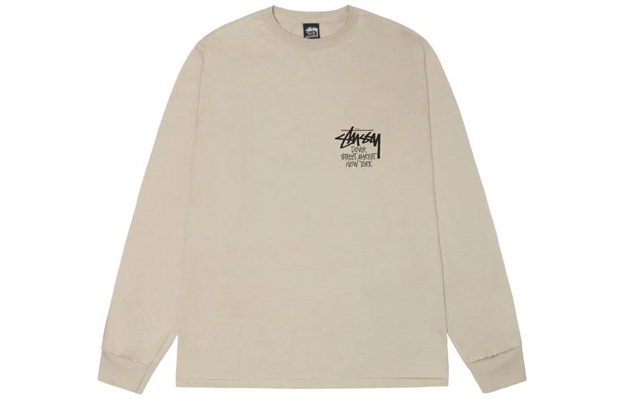 Stussy DSM New York Ls Tee 'Khaki' 3993819-KHAK