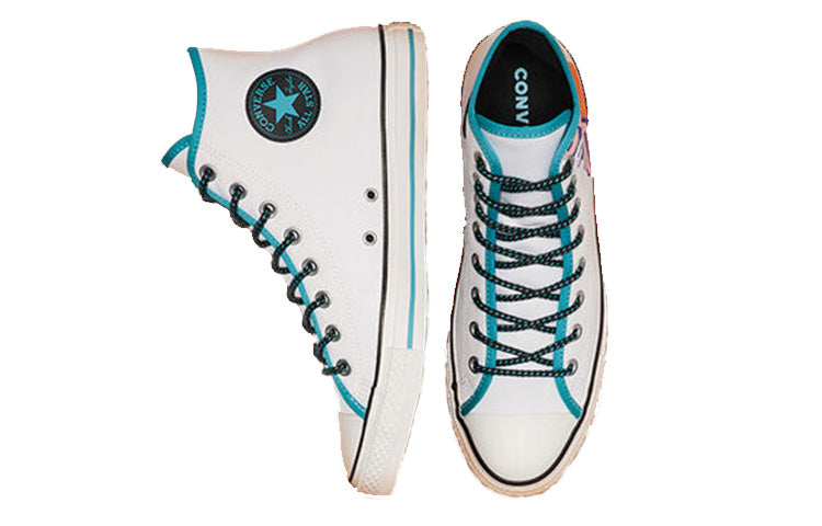 Converse Chuck Taylor All Star Get Tubed High Top 'White Yellow Blue' 164091F