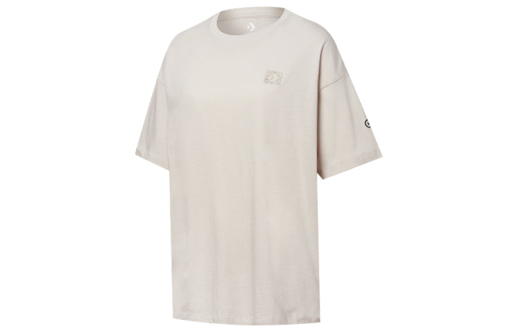 (WMNS) Converse Renew Loose Casual Short Sleeve Gray 10020180-036