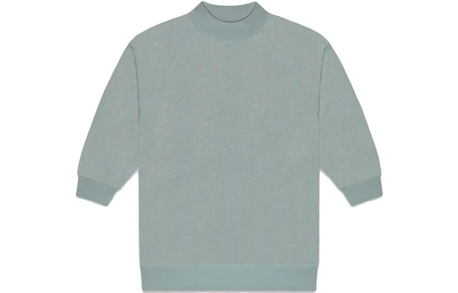 (WMNS) Fear of God Essentials Drop2 SS23 Terry Cloth 3/4 Sweatshirt 'Sycamore' FOG-SS23-350