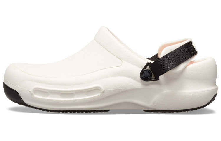 Crocs Bistro Pro Literide Clogs 'White Black Orange' 205669-100