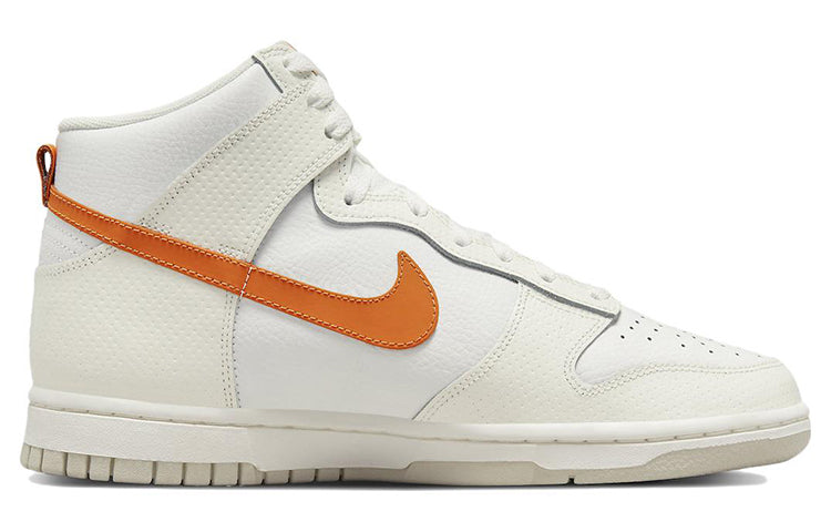 (WMNS) Nike Dunk High 'White Magma Orange' DV6986-100