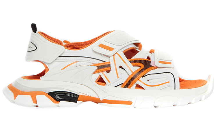 (WMNS) Balenciaga Track Sandal 'White Orange' 617543W2FH19059