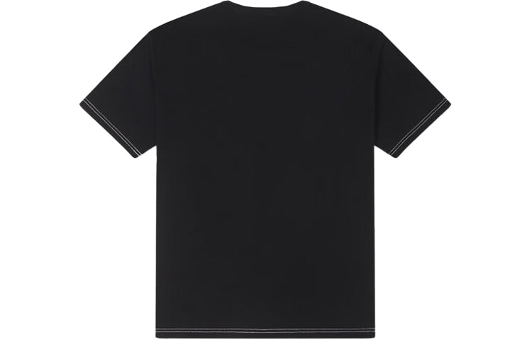 Converse Zip Pocket Logo T-Shirt 'Black' 10025872-A02