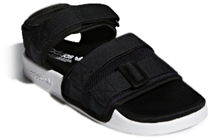 (WMNS) adidas originals originals Adilette 2.0 'Black White' AC8583
