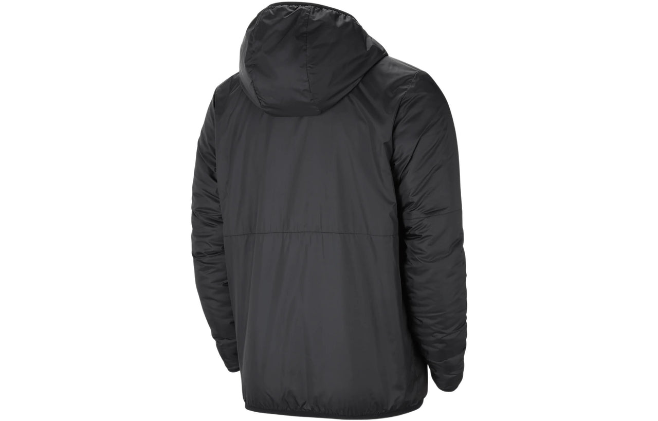 Men's Nike Solid Color Logo Casual Hooded Jacket Black CW6157-010