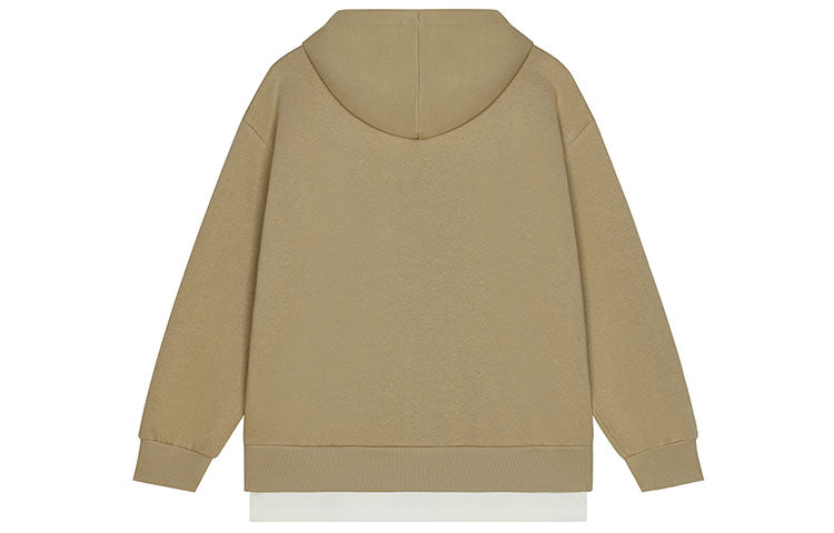 New Balance Logo Hoodie 'Khaki' AMT13341-HNA