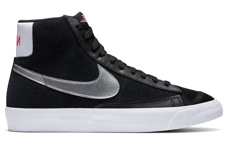 (WMNS) Nike Blazer Mid Vintage '77 'Black Metallic Silver' DA4283-001