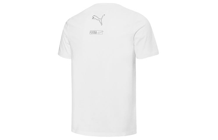 PUMA Foil Graphic Tee 'White' 670878-02