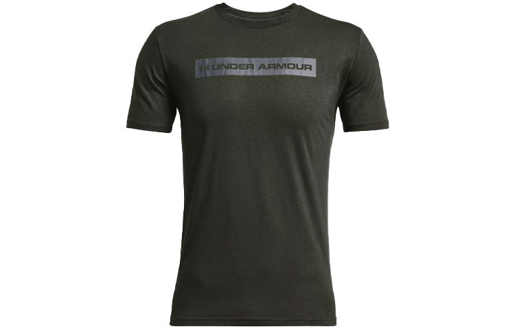Under Armour Bar Originators Of Performance Training Sports Short Sleeve Men's Green 1352045-310