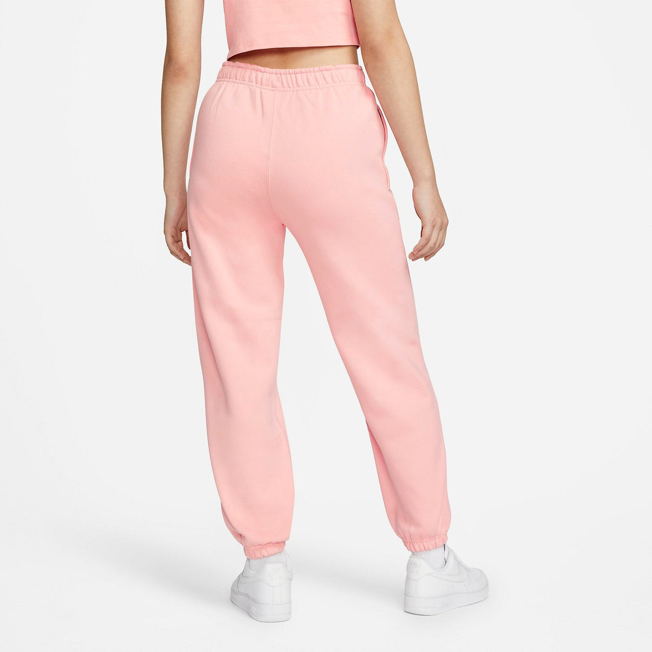 (WMNS) NikeLab Solo Swoosh Fleece Sweatpants Asia Sizing 'Pink' DA0334-697
