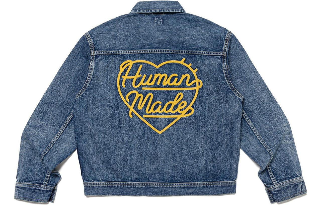 HUMAN MADE Denim Work Jacket 'Indigo' HM26JK008