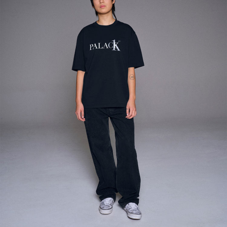 Palace x Calvin Klein Logo-Print T-shirt 'Black' 40317UC-UB1