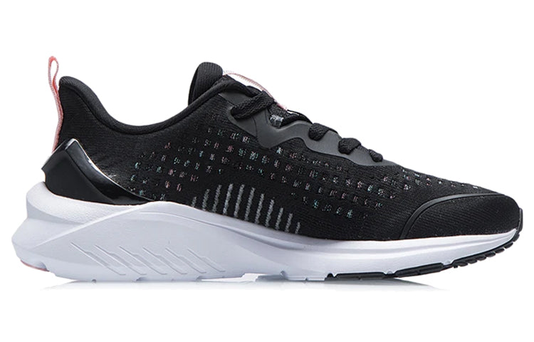 (WMNS) Li-Ning Sport Running Shoes 'Black White' ARSR044-3