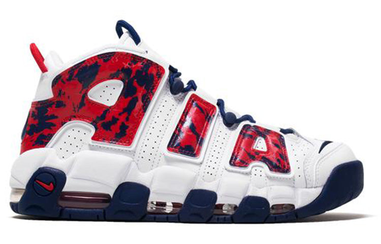 Nike Air More Uptempo 'Red Navy Camo' CZ7877-100