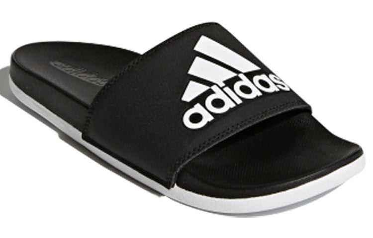 (WMNS) adidas Adilette Comfort Slides Black/White CG3427