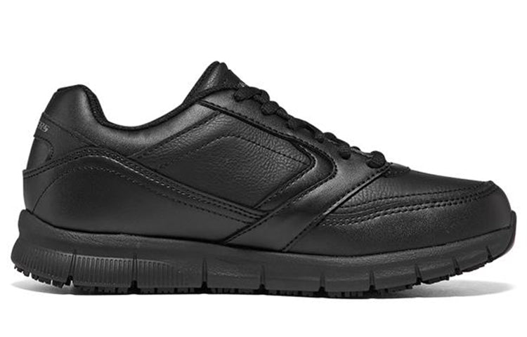 (WMNS) Skechers Work Relaxed Fit Nampa Wyola SR 'Black' 77235-BLK