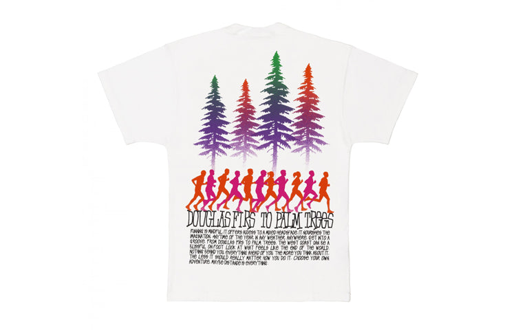 Nike x Stussy Crossover Printing Beach T-Shirt 'White' CU9259-100