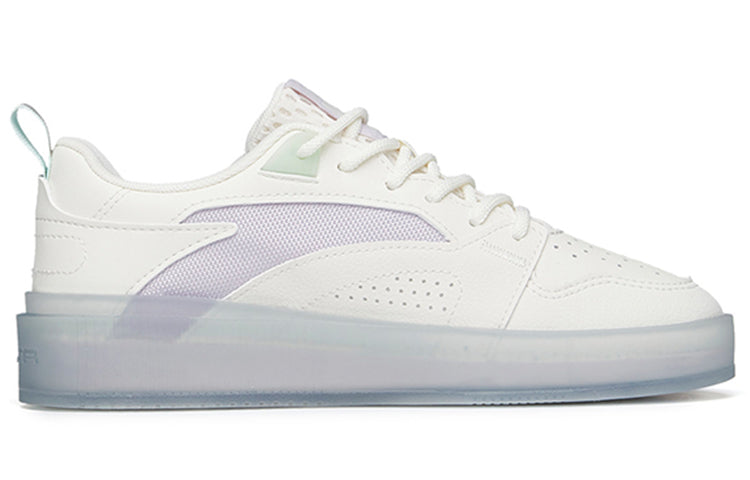 (WMNS) ANTA x Care Bears Skateboarding Series Sneakers 'Love-A-Lot White Purple' 122228040-2