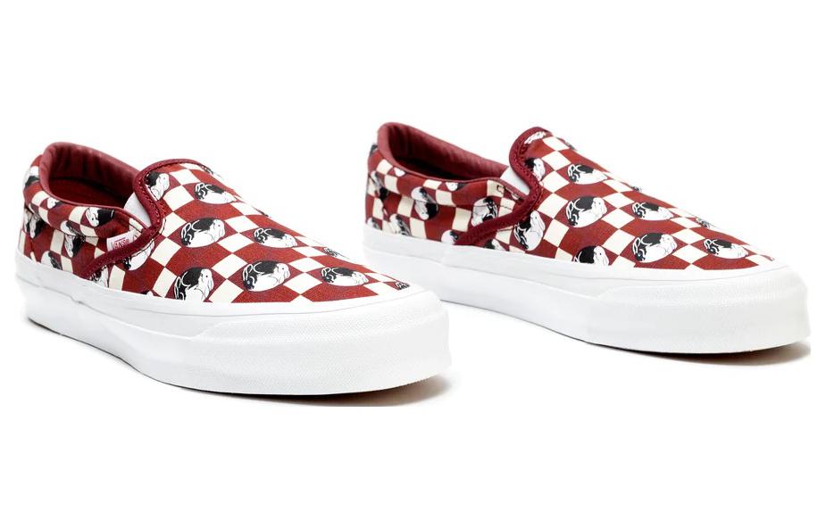 Vans slip-on OG Classic 'Red White' VN0A32QNRED