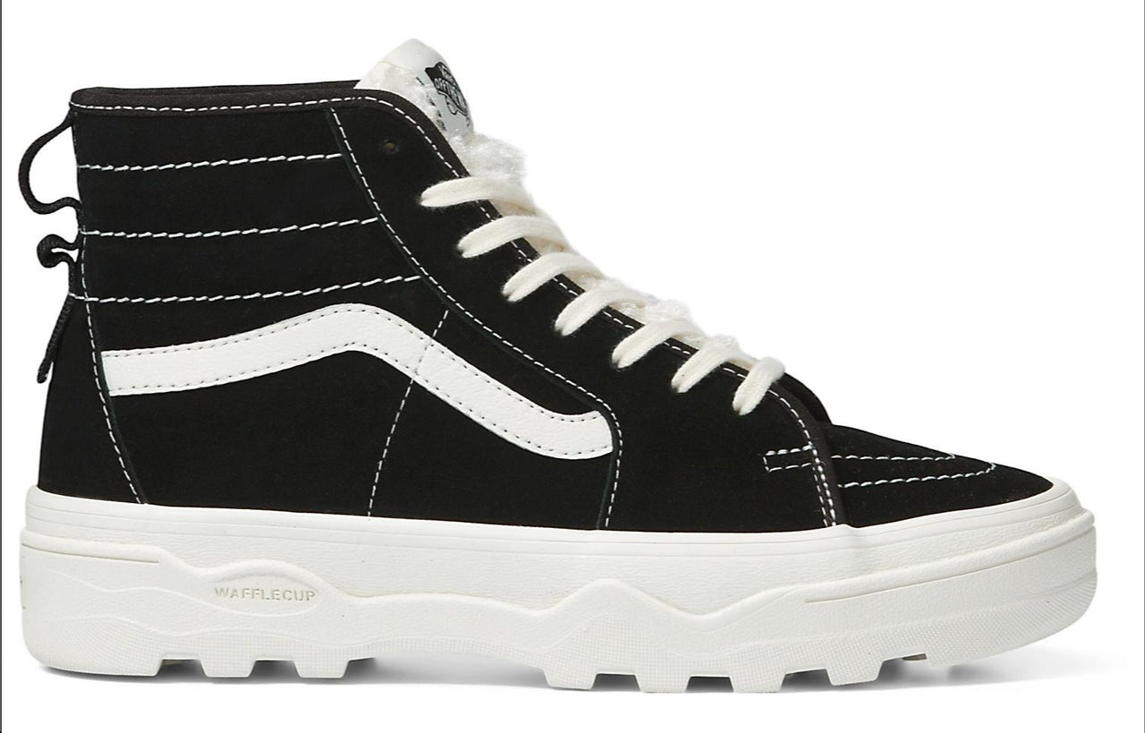 Vans SK8-HI Sherpa Suede Sentry 'Black White' VN0A4BVWBLK