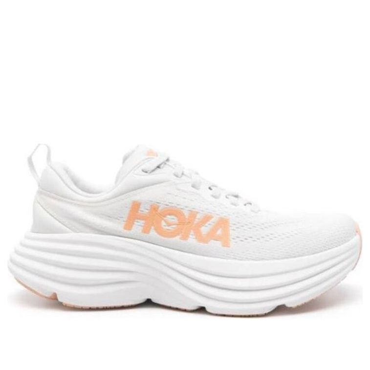 (WMNS) HOKA ONE ONE Bondi 8 'White Cantaloupe' 1127952-WLP