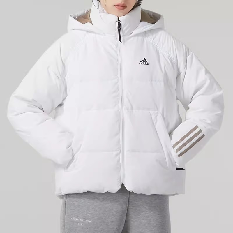(WMNS) adidas Dy Hooded Down Jackets 'White' IL8935