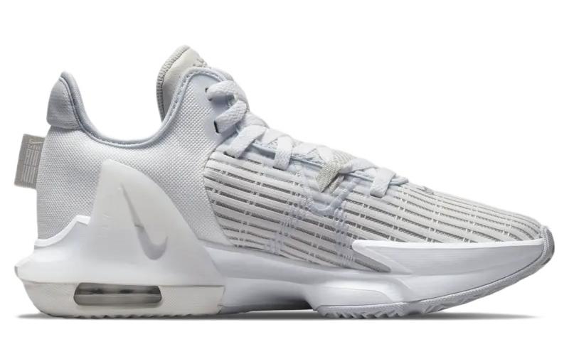 Nike LeBron Witness 6 'Summit White Metallic Pewter' CZ4052-102