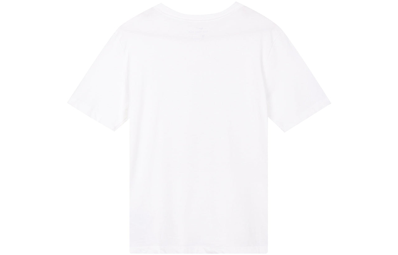 Nike Sportswear Printing Pattern Round Neck Short Sleeve White CT6885-100